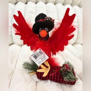 Annalee 760221 6 in Winder Woods Cardinal NWT